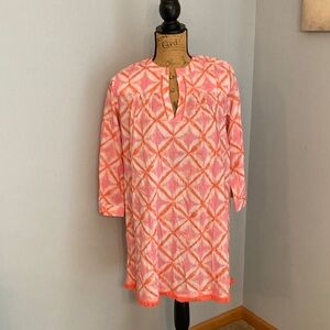NWOT Tuckernuck Swim Cover-Up Women Size Small Pink Orange